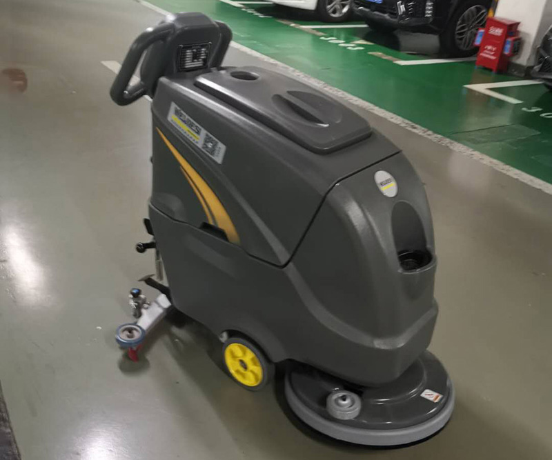 ?电动洗地机智能洗地新履历，精准感应更省心！